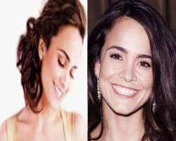 Alice Braga before surgery